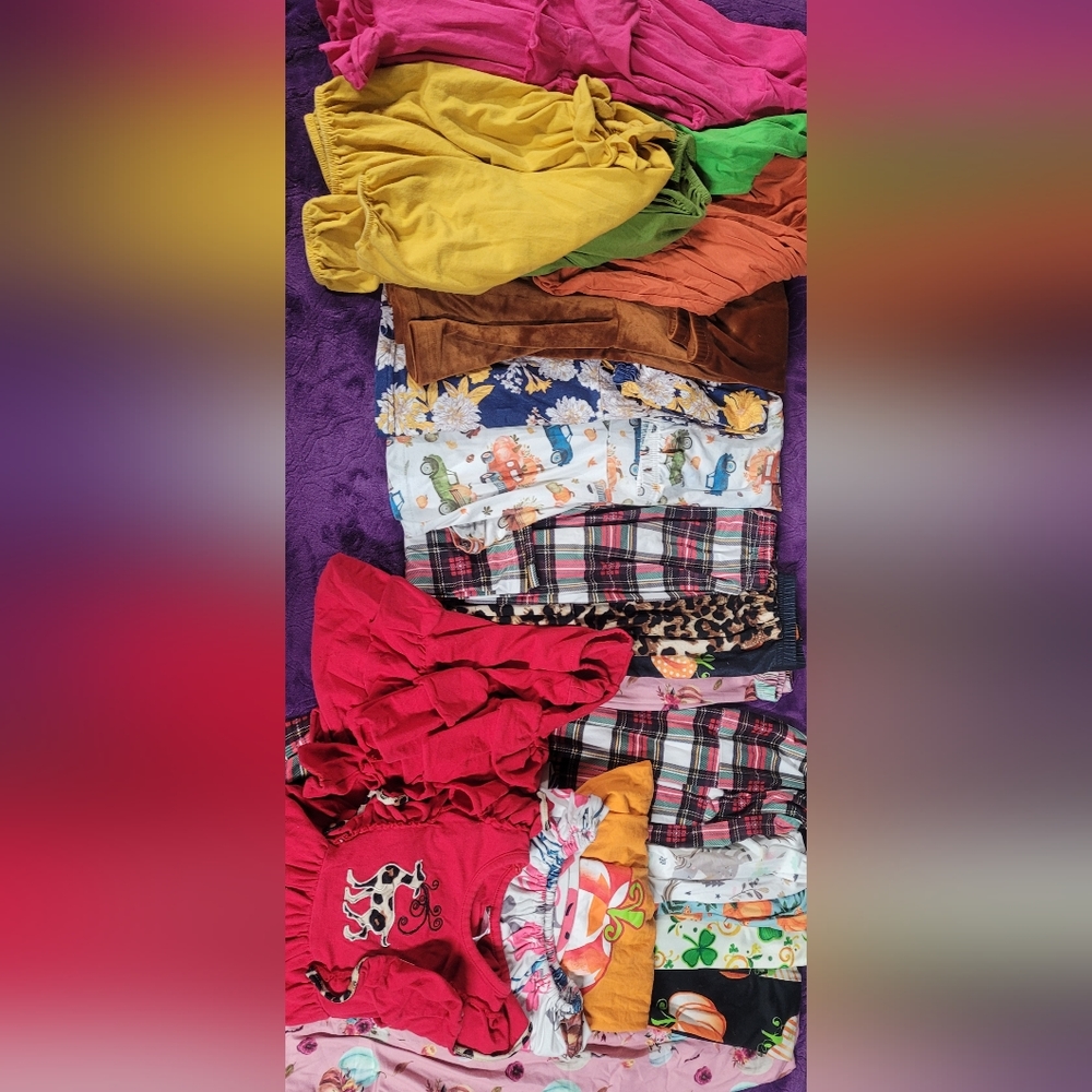 Large lot of girls mix n match outfits